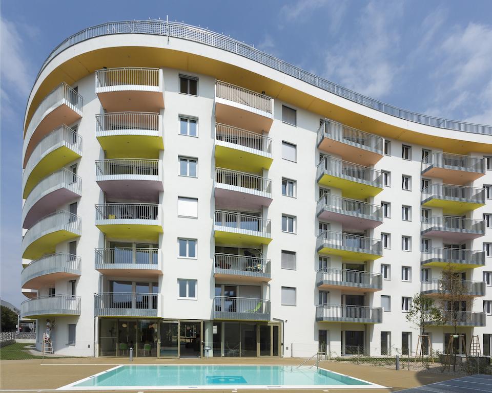 Ig City Apartments Danube Lodge Vienna Exterior photo